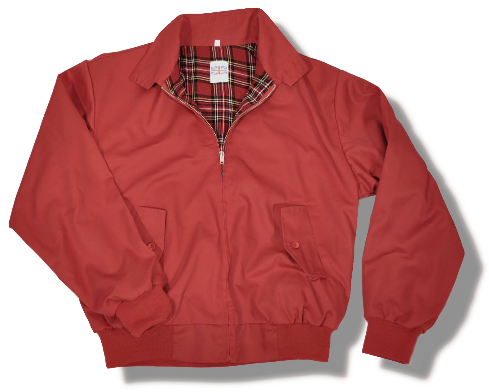 tartan harrington jacket