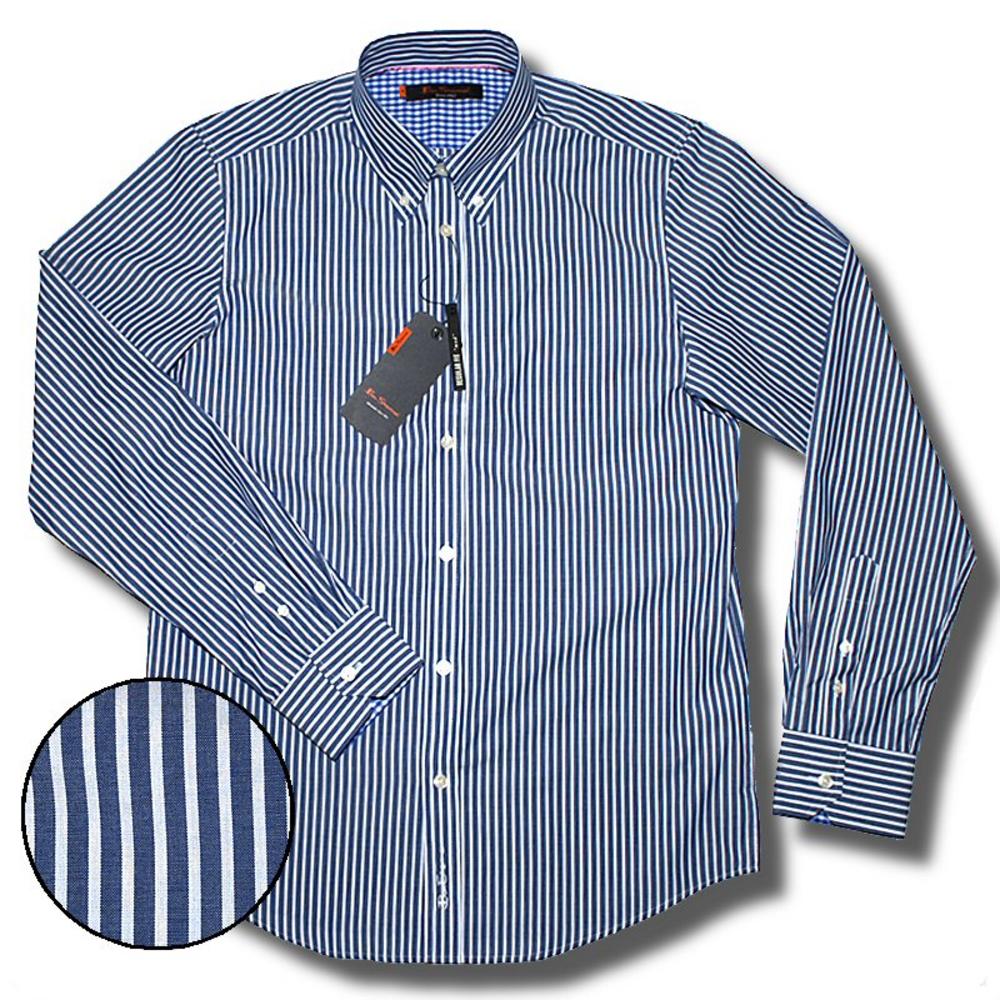 Ben Sherman Mod L/S Smart Striped 
