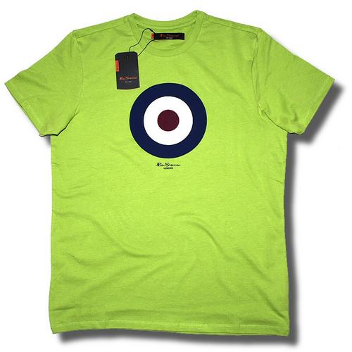 lime green graphic tee