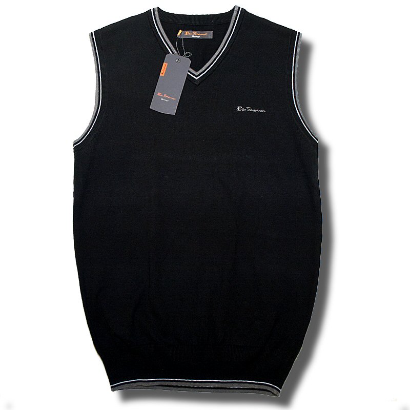 Classic Ben Sherman Retro Mod Knit V 