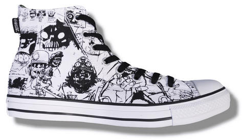 converse gorillaz limited edition