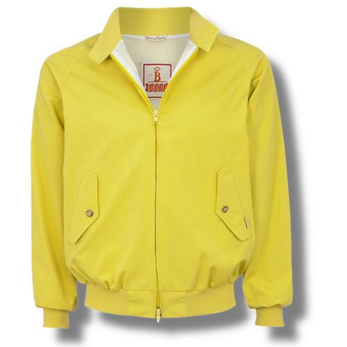 yellow harrington jacket