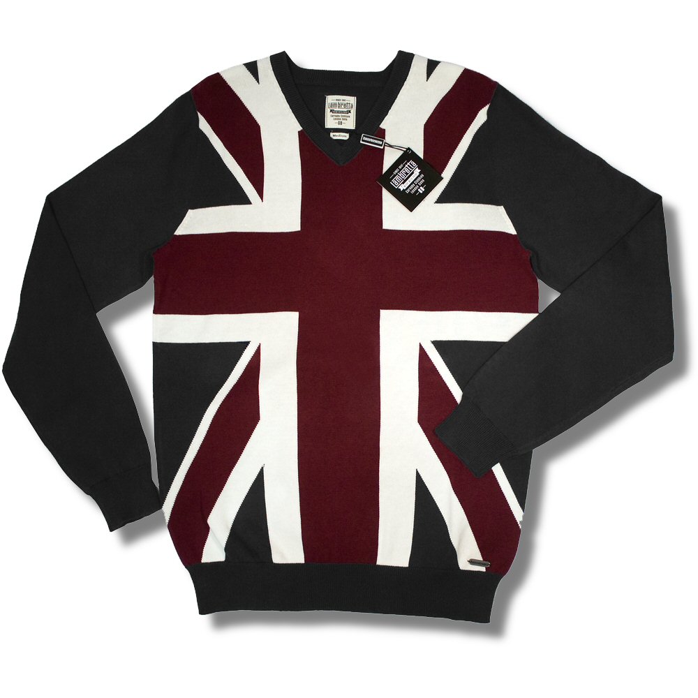 Lambretta Fine Gauge Cotton Union Jack 