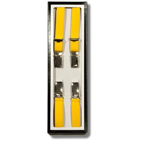 Relco 1.5cm Half Inch Wide Mod Skinhead Skinny Braces (10 Colours) Thumbnail 3