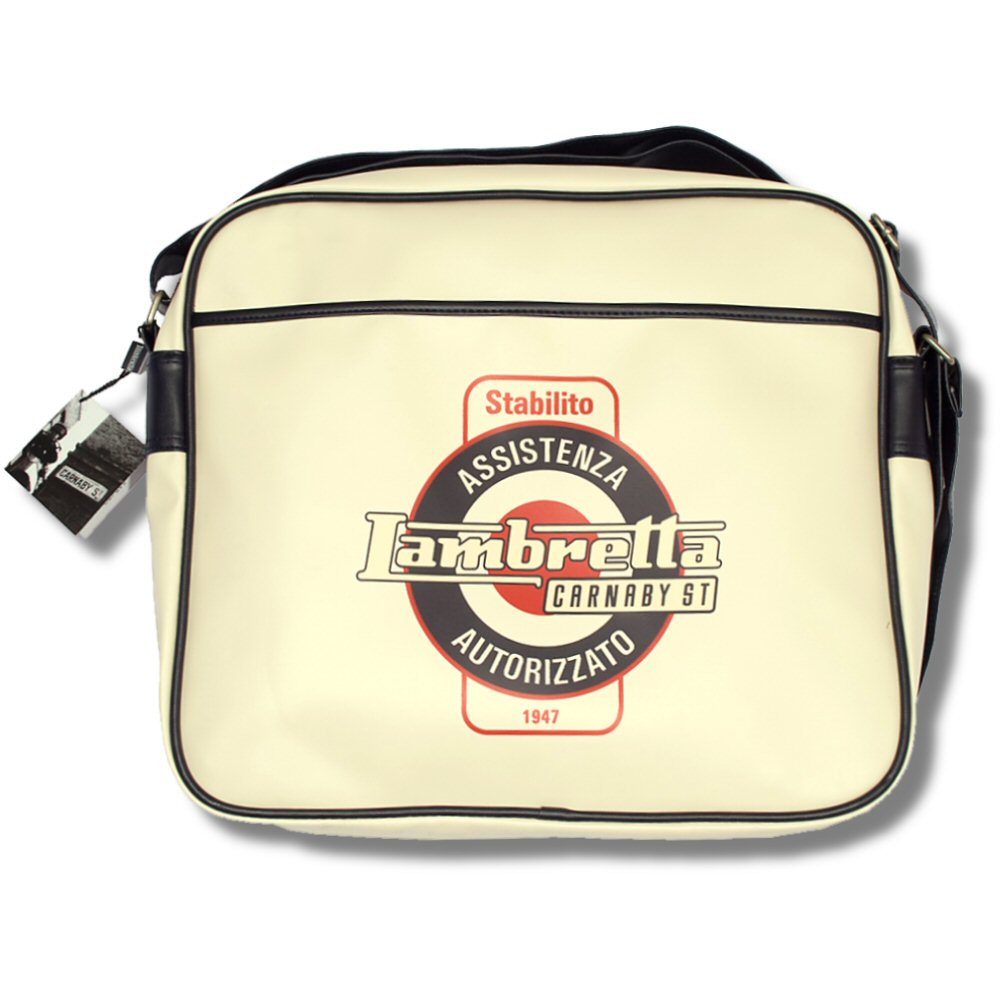 Lambretta Italian Scooter Service Roundel Shoulder Satchel Bag ...