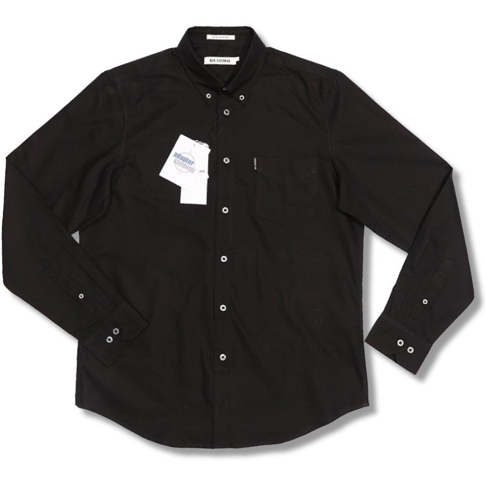ben sherman black button down shirt