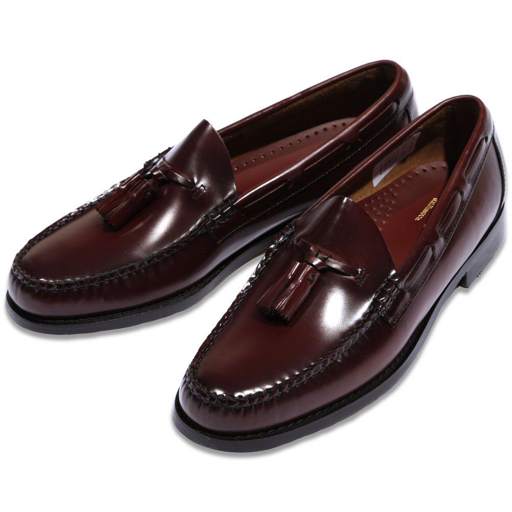 Bass Weejuns Ivy League Mod 60's Leather Plain Top Tasseled Loafer Shoe ...