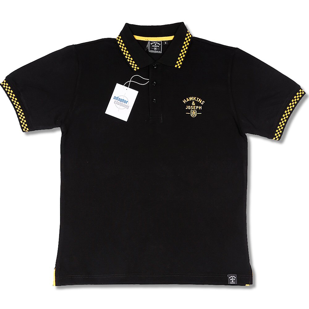 /Hawkins and Joseph Rudeboy 2 Tone Skin Ska Checker Collar Polo Shirt ...