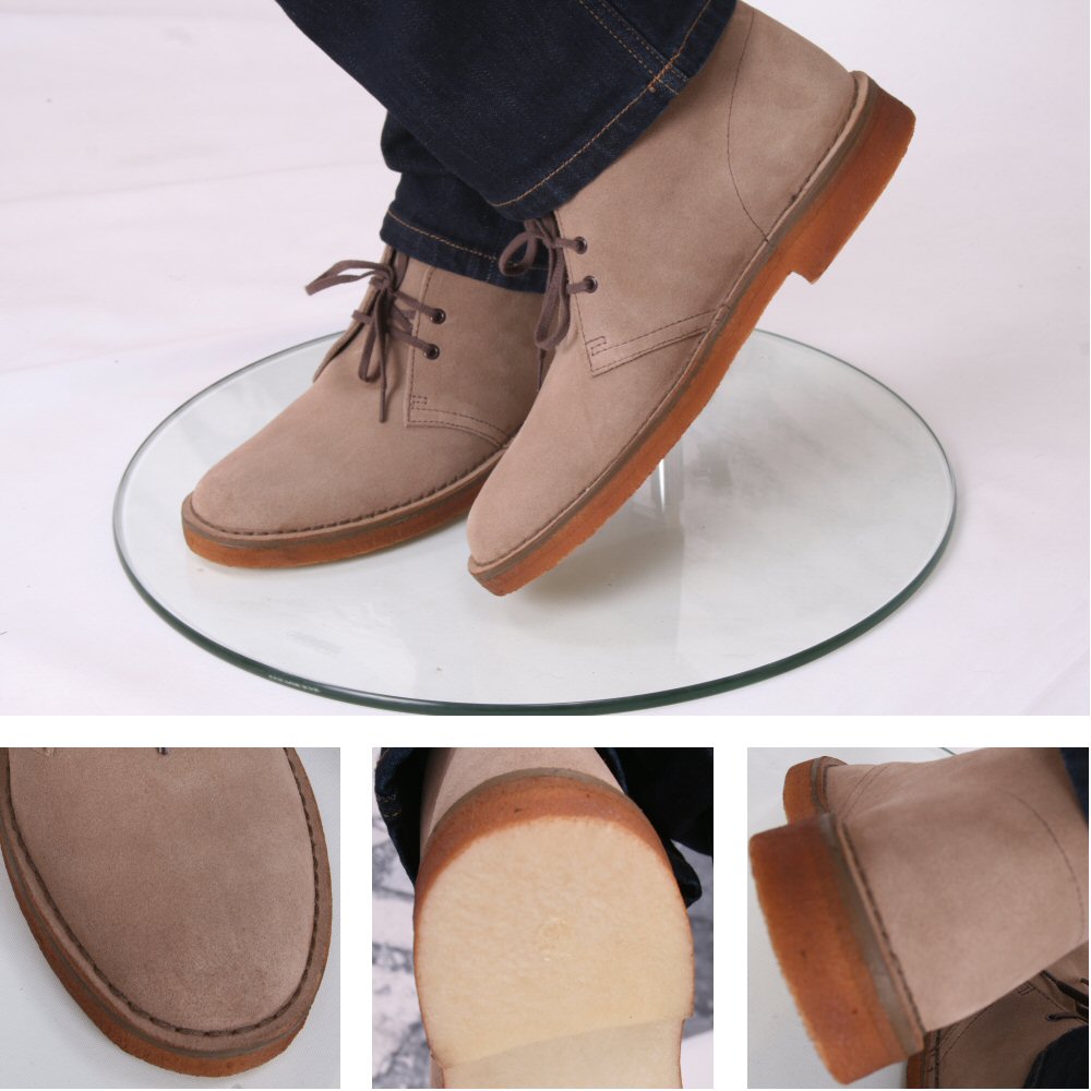 clarks originals desert boot wolf