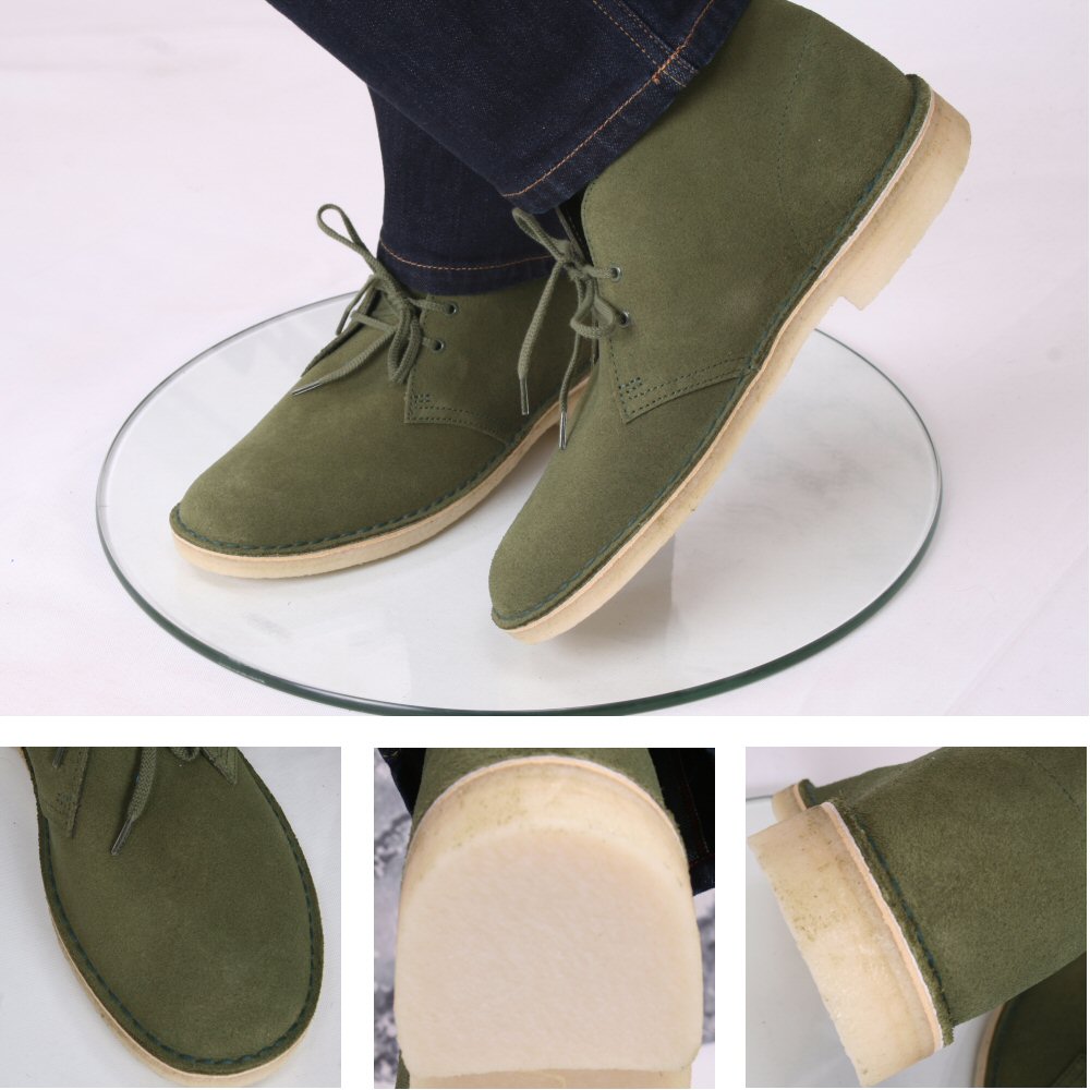 green desert boots