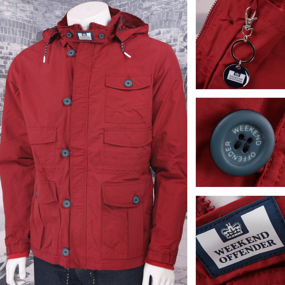 weekend offender red jacket