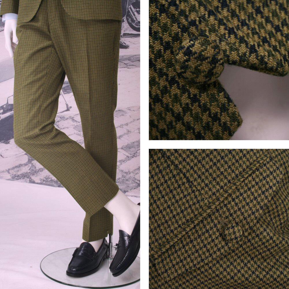 Retro Dogtooth Italian Wool 