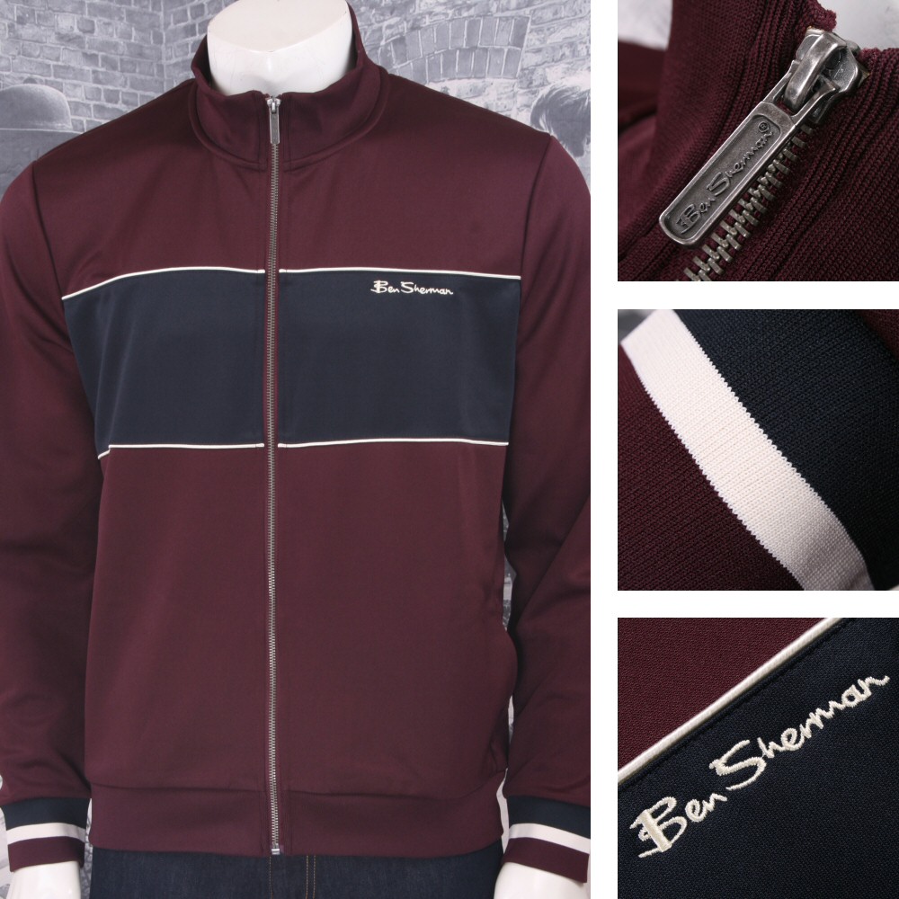 ben sherman tricot track top jacket