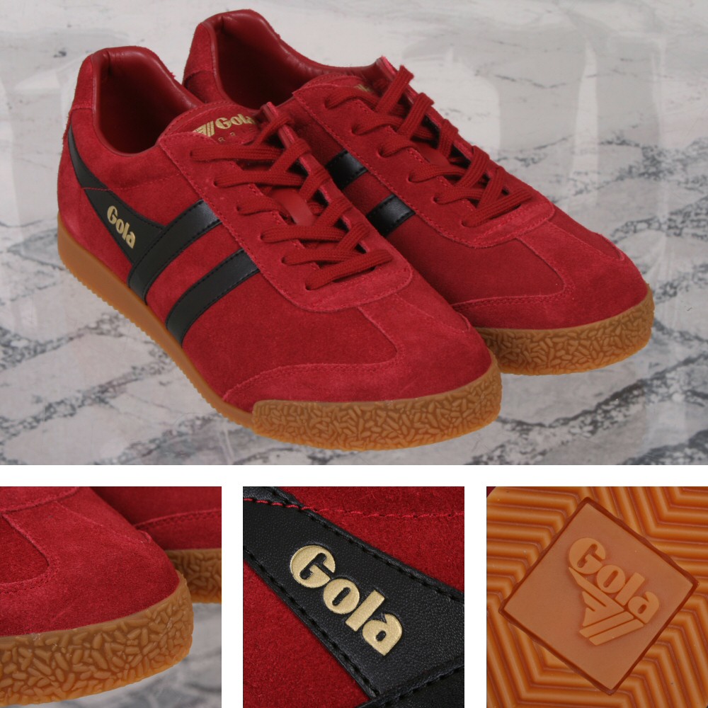 red gola trainers