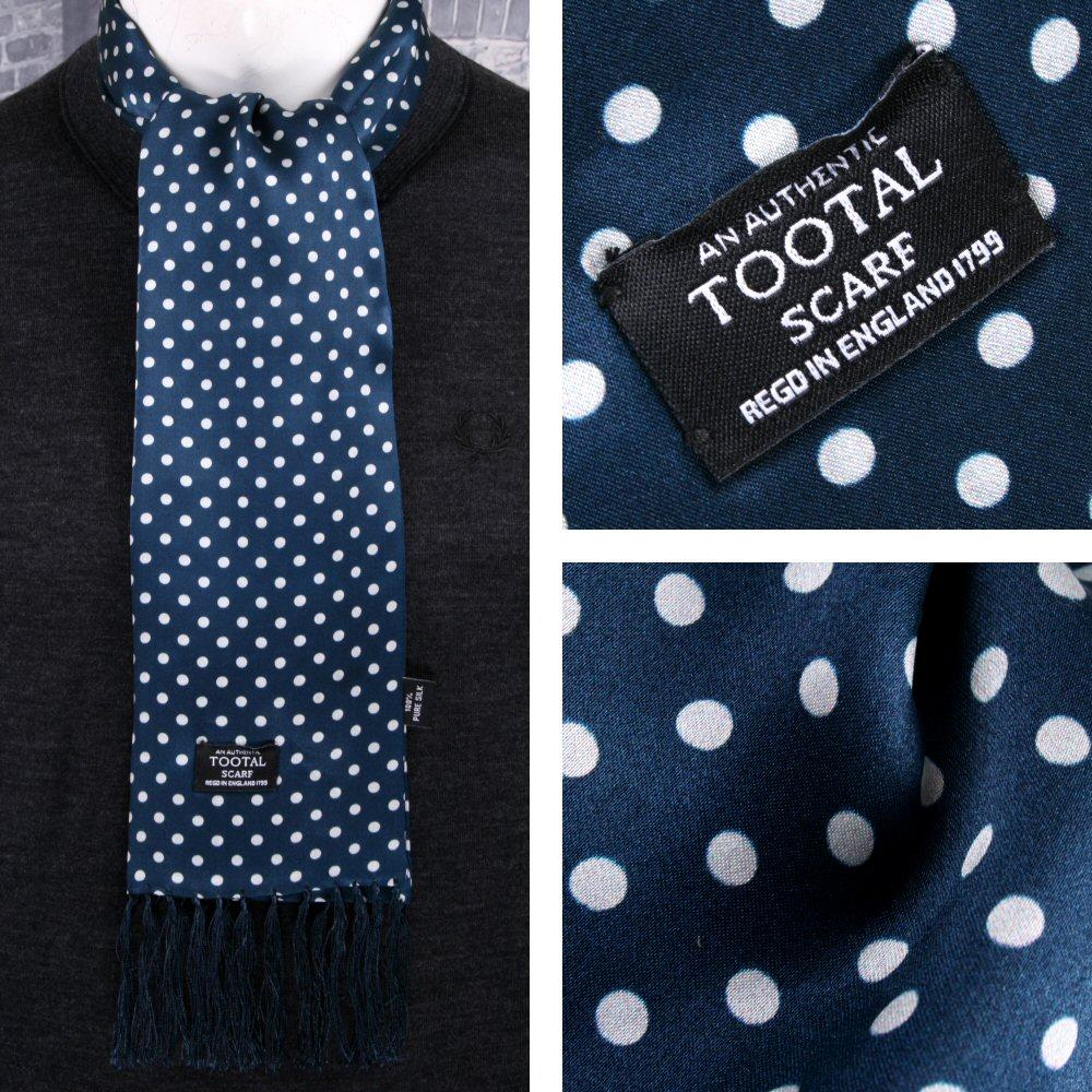 Polka dot mens scarf Clearance