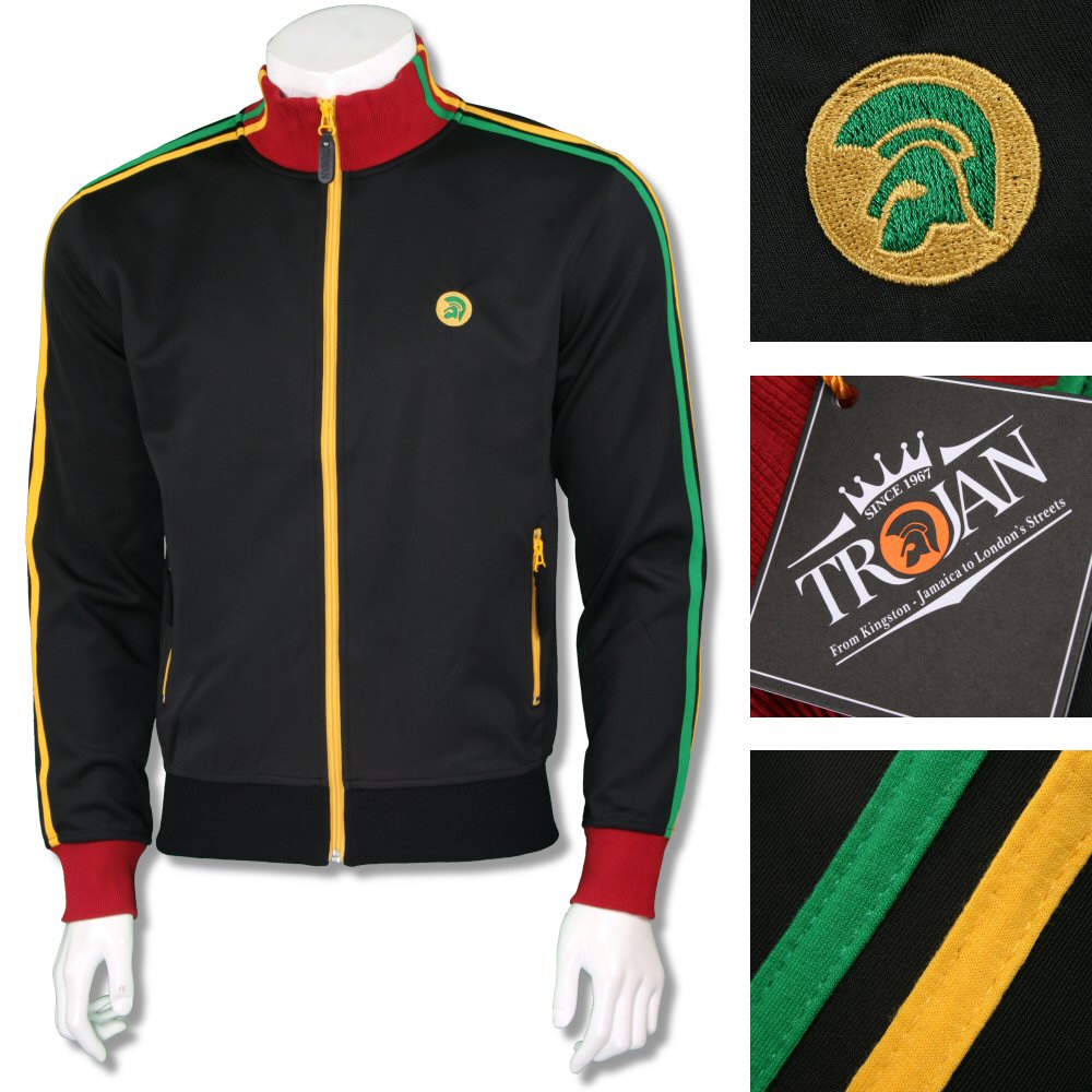 rasta track jacket