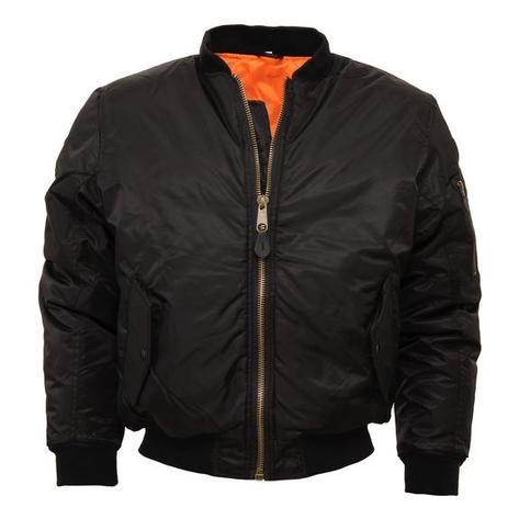 Relco MA-1 Flight Jacket Black Thumbnail 1