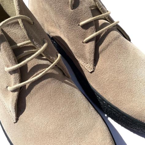 Delicious Junction Suede Playboy Bullitt Boot Beige Thumbnail 2