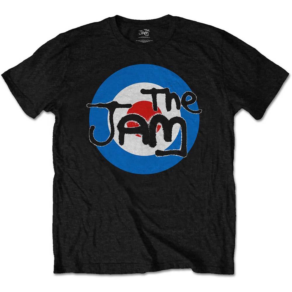 The Jam Target Spray Logo T Shirt Black