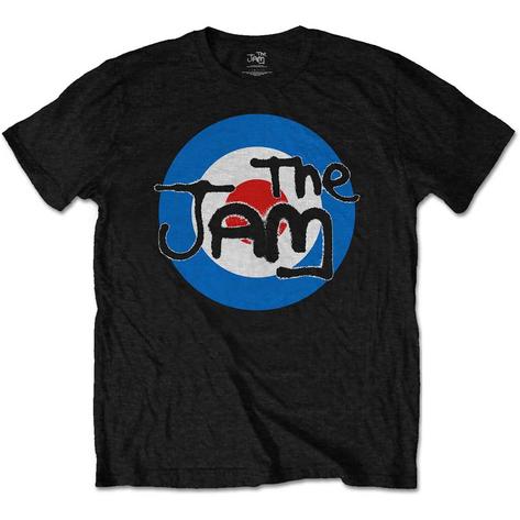 The Jam Target Spray Logo T Shirt Black Thumbnail 1