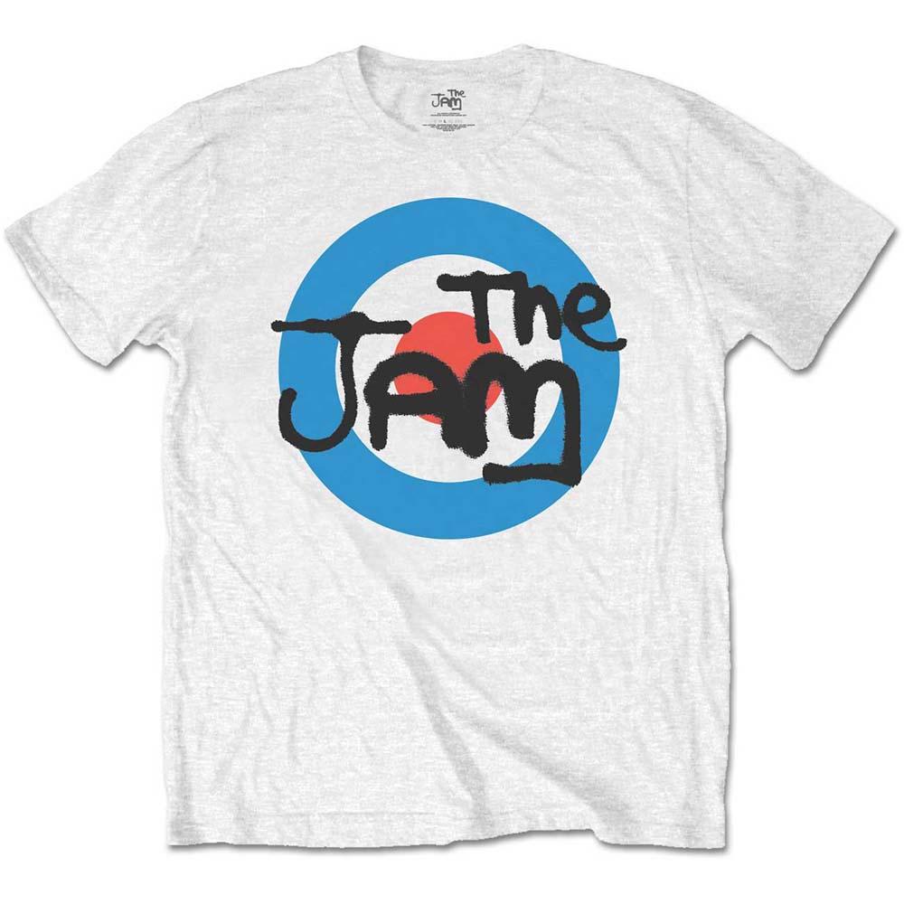 The Jam Target Spray Logo T Shirt White