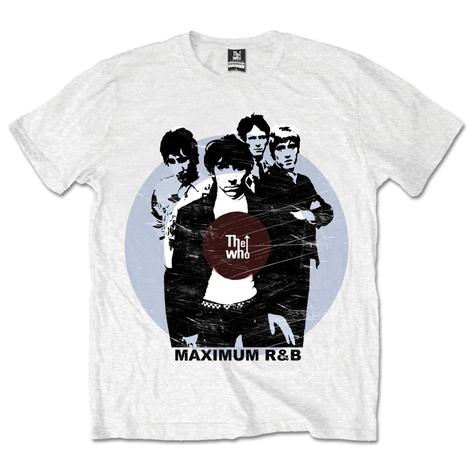 The Who Maximum R&B Target T Shirt White Thumbnail 1