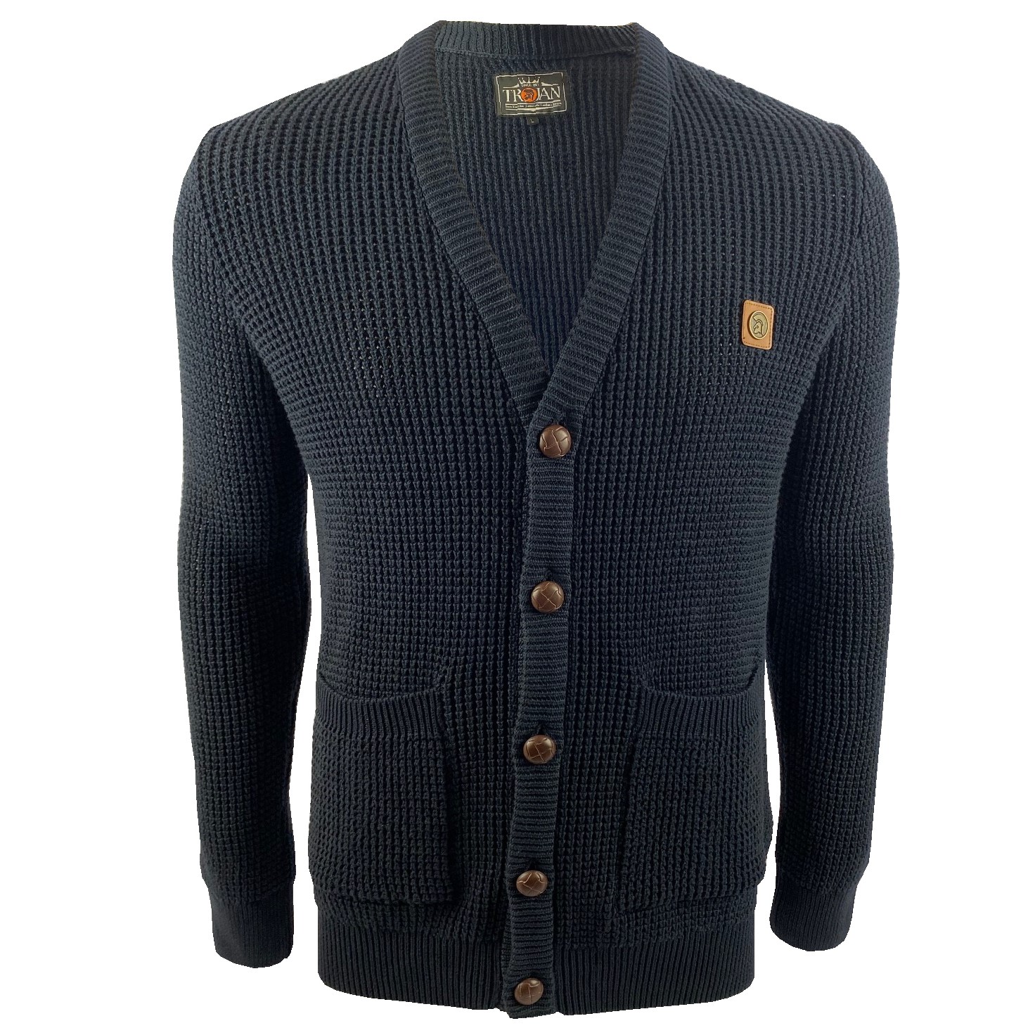 waffle cardigan