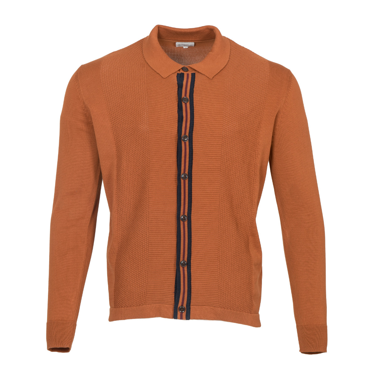 dark tan cardigan