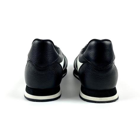 Delicious Junction Leather Chad Retro Trainer Black Thumbnail 7