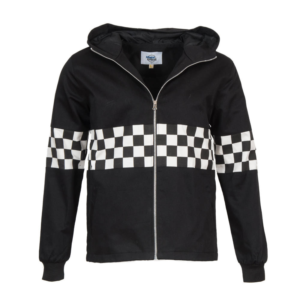 Adaptor Clothing Checkerboard James Jacket Black