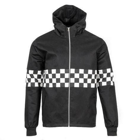 Adaptor Clothing Checkerboard James Jacket Black Thumbnail 4