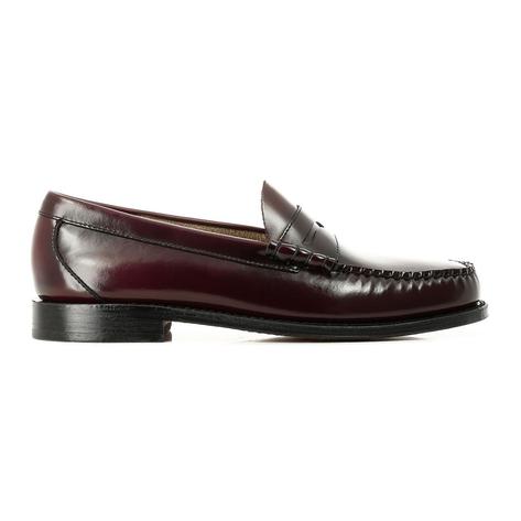 Bass Weejuns Larson Leather Sole Penny Loafer Wine Thumbnail 2