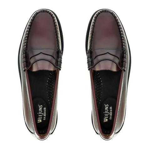 Bass Weejuns Larson Leather Sole Penny Loafer Wine Thumbnail 3