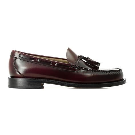 Bass Weejuns Larkin Leather Sole Tassel Loafer Wine Thumbnail 2