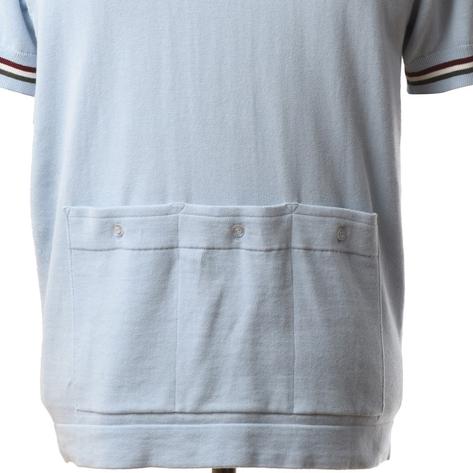 Art Gallery X Adaptor EXCLUSIVE Fine Knit Cycling Top Sky Blue Thumbnail 4