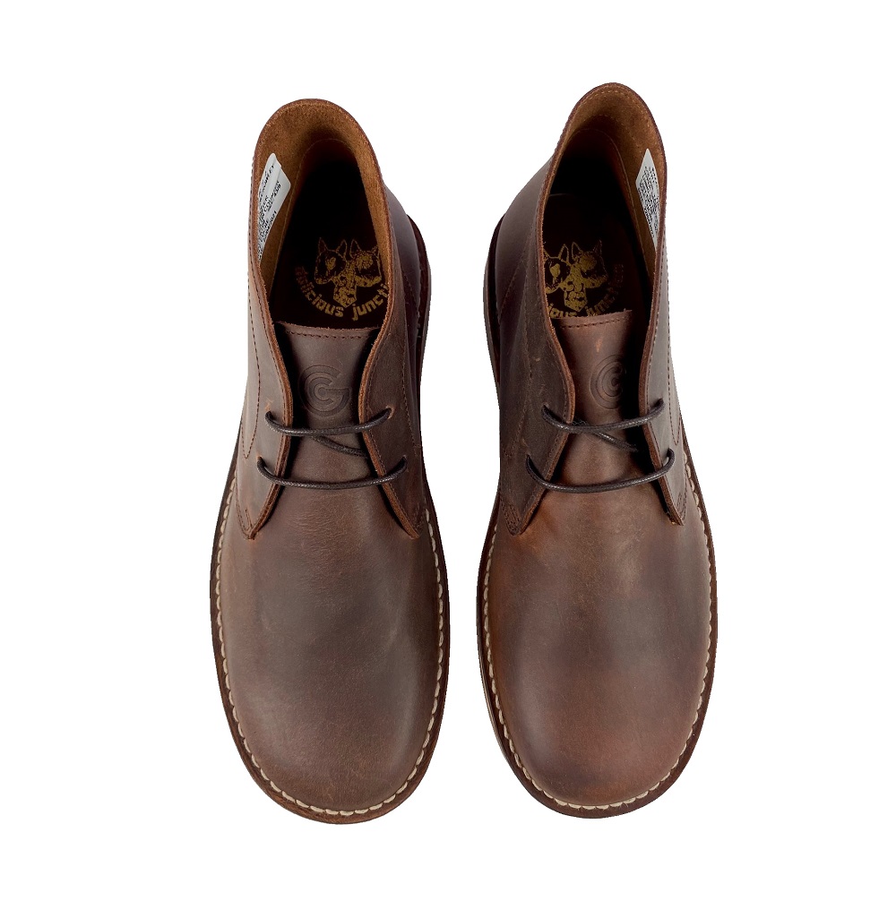 Delicious Junction Leather Desert Boot Crowley Tan Adaptor Clothing