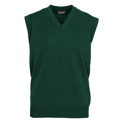 Franco Ponti Made in Italy Merino Wool V-Neck SLIPOVER Green Thumbnail 1