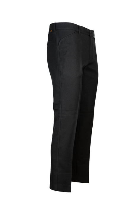 Farah Classic Frog Mouth Pocket Trouser Slacks Black Thumbnail 5