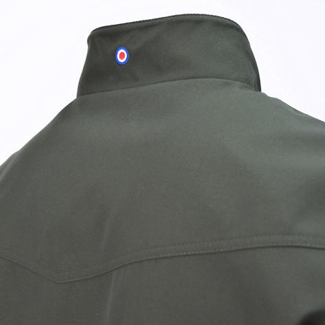 Lambretta Shower Resistant Harrington Jacket Khaki Thumbnail 3