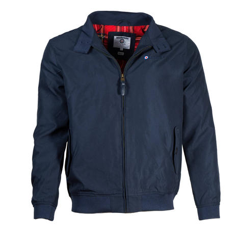 Lambretta Shower Resistant Harrington Jacket Navy