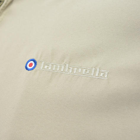 Lambretta Shower Resistant Harrington Jacket Stone Thumbnail 6