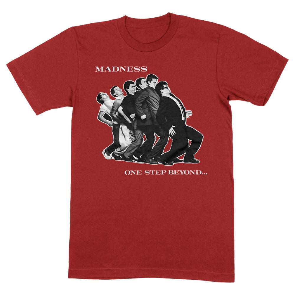 Official Madness One Step Beyond Album T-Shirt Red