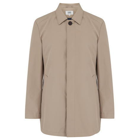 Guards London Short Mac Raincoat Stone