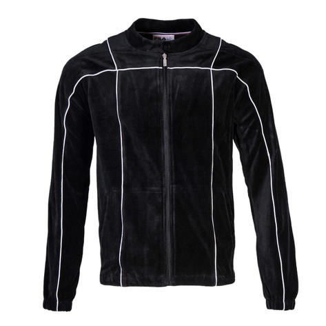 Fila Tusk Classic Velour Track Top Black