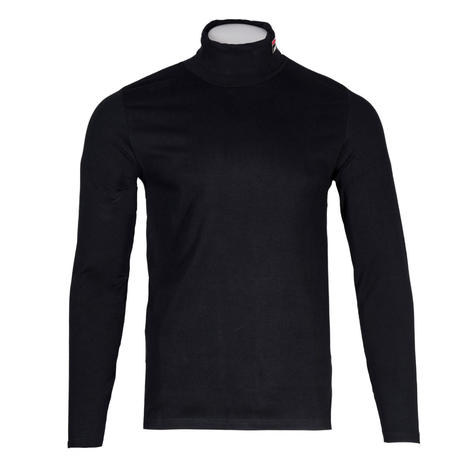 Fila 19th Classic Cotton Stretch Roll Neck Black Thumbnail 2