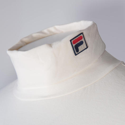 Fila 19th Classic Cotton Stretch Roll Neck Off White Thumbnail 1