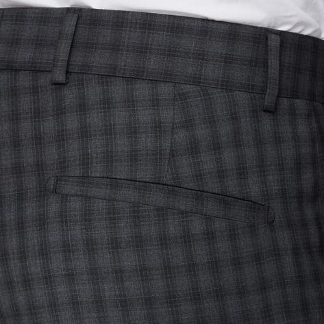 Gibson London Grey Check Trousers Thumbnail 1