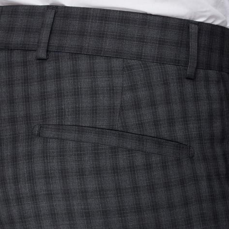 Gibson London Grey Check Trousers