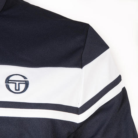 Sergio Tacchini Damarindo Track Top Navy / White Thumbnail 3