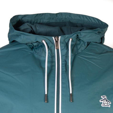 Original Penguin Ratner Windcheater Jacket Teal Green Thumbnail 2